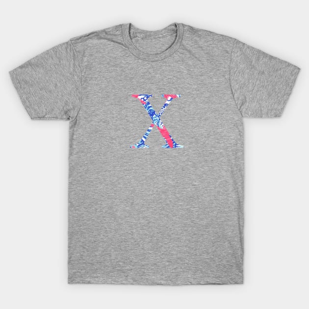 Chi Tropical Letter T-Shirt by AdventureFinder